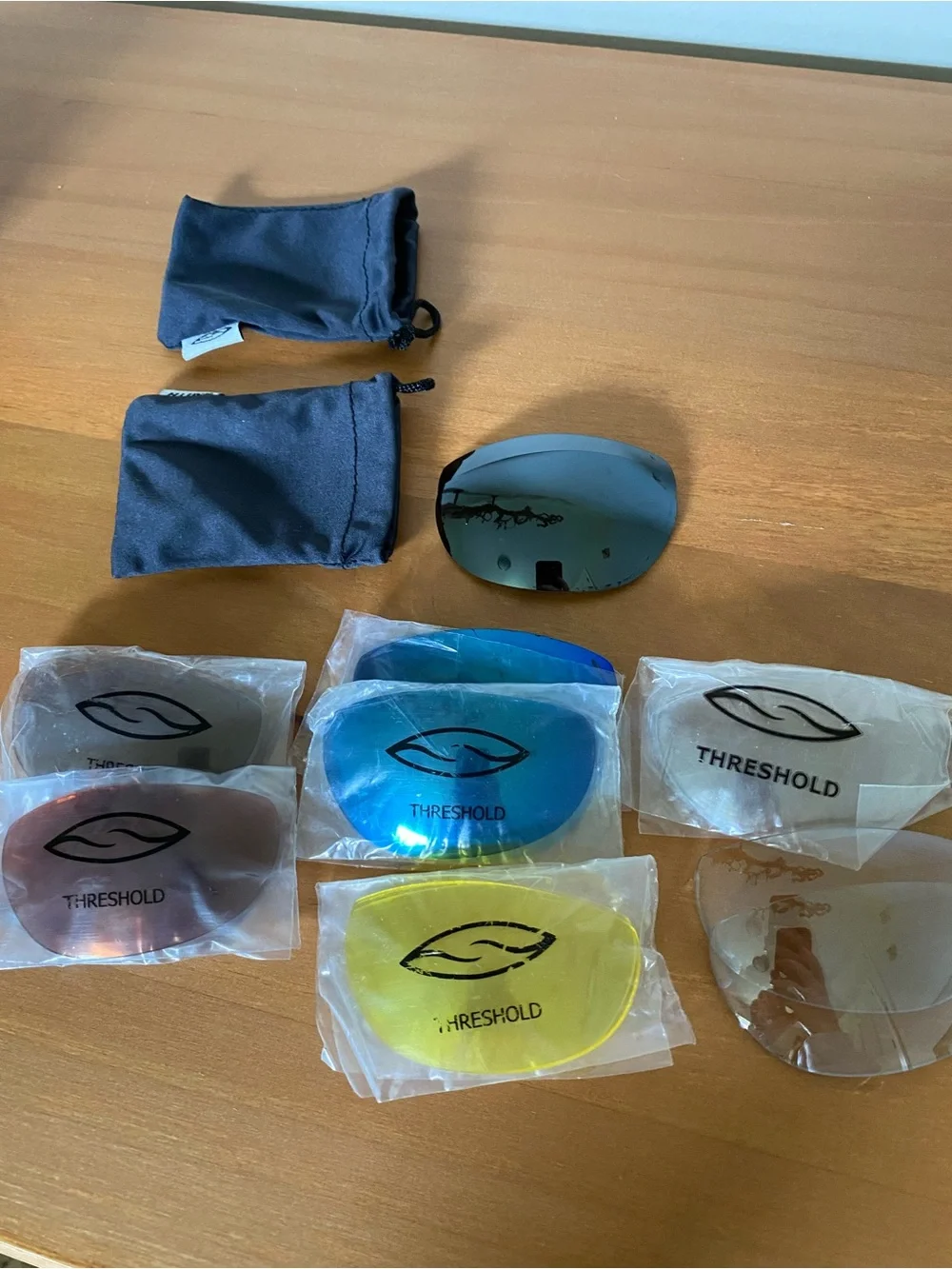 Smith Optics Men’s Wrap Sunglasses and Lenses